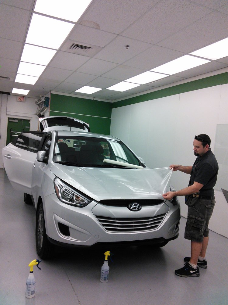 Paint Protection Film Hyundai Tucson car Clear Bra Paint Protection Film